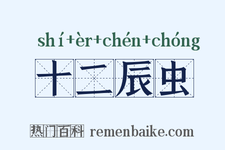 十二辰虫是什么意思的图片